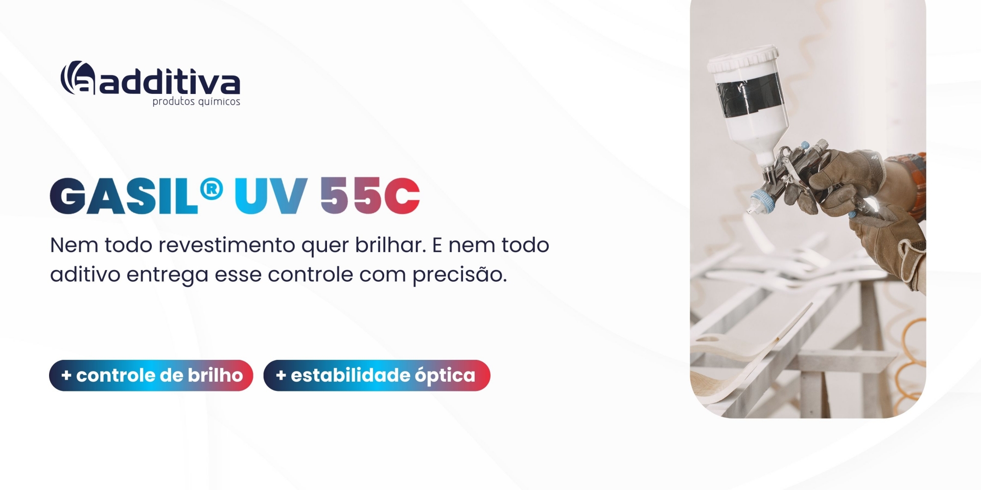 Acabamento visual sob controle em sistemas UV? Aqui tem solução